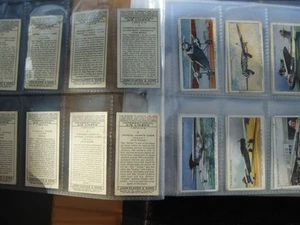 ONE COMPLETE SET CIGARETTE CARDS PLAYERS INTERNATIONAL AIR LINERS - Picture 1 of 1