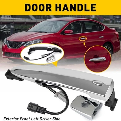 Door Handle fits Nissan Sentra 2013-18 Maxima 2009-14 Front Left Driver Exterior Foto 1 de 4