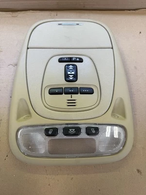 ✅⭐️ 04-09 Jaguar XJ8 XJR Consola Superior Luz Puerta Garaje Techo Corredizo Beige Tostado Foto 1 de 4