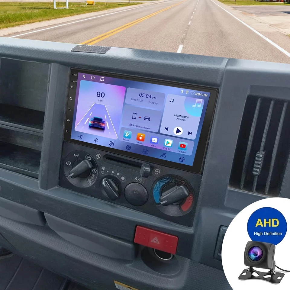 Para Camión Isuzu Serie N NNR/NPR/NPS/NQR 2009-2020 GPS Navegación Coche Radio CarPlay Foto 1 de 4