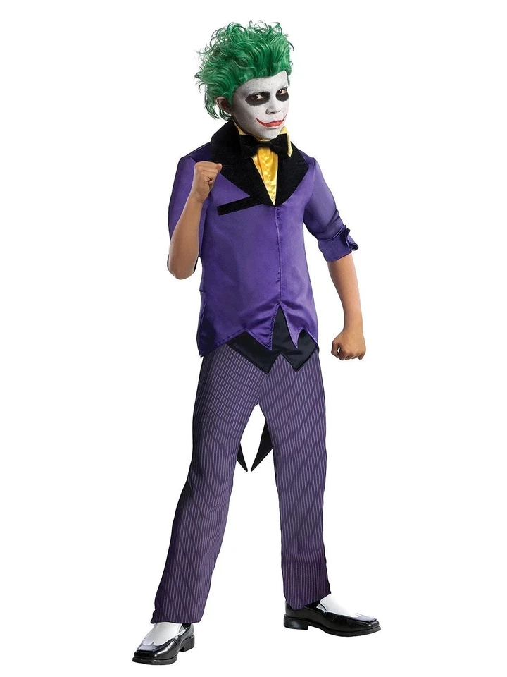 DC Comics Villains: The Joker Disfraz para niños de Rubies, mediano para niño Foto 1 de 4
