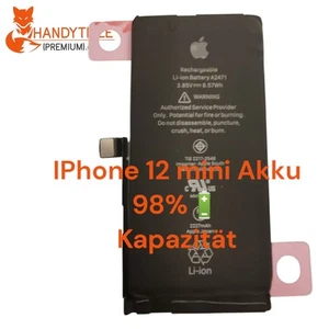 100% Original Akku für Iphone 12 mini Pulled 98 % Kapazität - Bild 1 von 2