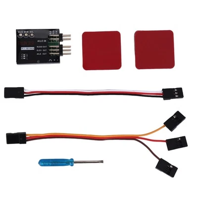 P1-Gyro 3 Assi Flight Controller Sistema Stabilizzatore Giroscopio per Fixed Flyin5345 - Immagine 1 di 4