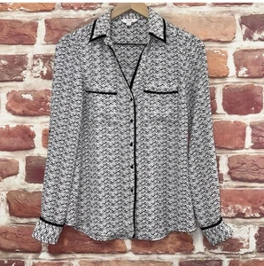 Camisa Candies Top Mujer Pequeña Multicolor Espiga Informal Carrera Botón Frontal - Imagen 1 de 8