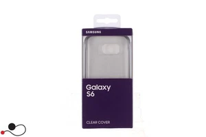CUSTODIA SAMSUNG CLEAR COVER ARGENTO EF-QG920 GALAXY S6 - Imagen 1 de 2