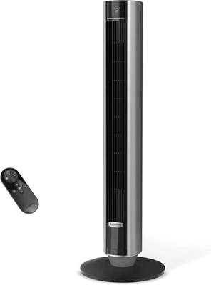 Lasko Whisperforce AirSense 40" Premium Tower Fan--Black/Silver - Image 1 of 4