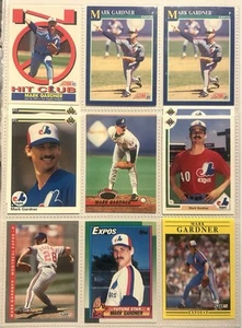11 tarjetas de béisbol Mark Gardner - Imagen 1 de 2