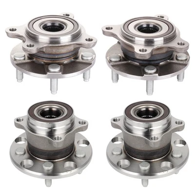 4 piezas cojinetes de cubo de rueda delantera trasera AWD para Lexus GS350 IS250 IS300 IS350 RC300 Foto 1 de 4