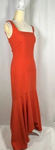 Gianni Bini Dress Maxi 4 Gown Mermaid Sleeveless Stretch Event Evening Hot Red - Picture 1 of 12