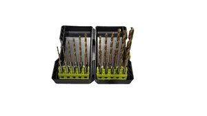 RYOBI Titanium Twist Drill Bit Kit Tool Accessories (22-Piece) - Picture 1 of 5