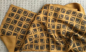 Pure Silk Scarf Long Hand Designed Printed By Irene Browning Birthday Xmas Gifts - Picture 1 of 6
