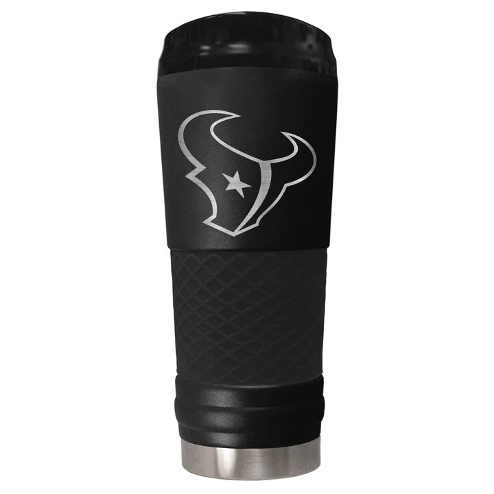 Houston Texans 24oz Stealth Stainless Steel Tumbler Travel Mug Insulated - Image 1 of 1