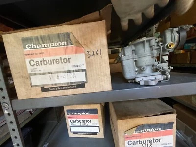 Carter 7416s 1bbl  carb carburetor  Keller 1970's ford products 6 cylinder - Image 1 of 4