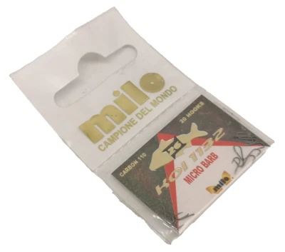 Ami MILO - Ref. KOI 1132 - Size 26 - Pezzi 20 - Carbon 110 - Micro Barb - FG134 - Immagine 1 di 4