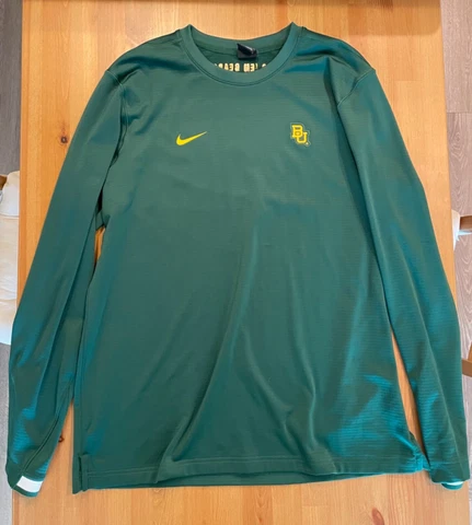 Nike Baylor Bears Sideline Pullover - Men’s Large Cover