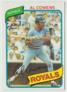 1980 Topps #330 Al Cowens Baseball Card Kansas City Royals - Picture 1 of 2
