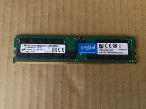 CRUCIAL MTA36ASF2G72PZ-2G6E1QG MICRON 16GB 2RX4 PC4-2666V MEMORY I1-6(7) - Picture 1 of 4