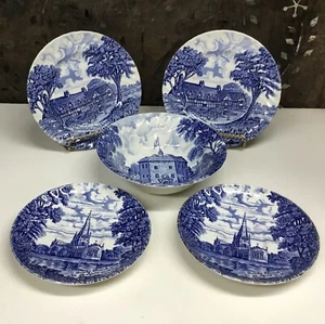 5 Pieces Royal Essex Shakespeare’s Country Bowl Saucers Bread Plates…[S5-2] - Picture 1 of 9