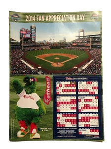 PHILLIE PHANATIC PHILADELPHIA PHILLIES 2014 FAN APPRECIATION DAY FATHEAD POSTER - Picture 1 of 4