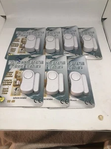 Seis nuevas alarmas inalámbricas de seguridad para el hogar y timbre de puerta 20975 a batería - Imagen 1 de 3