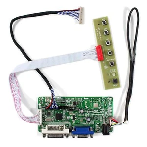 VGA DVI Controller Board for 12.1" LQ121K1LG52 16.2M LVDs LCD Monitor Display - Picture 1 of 4