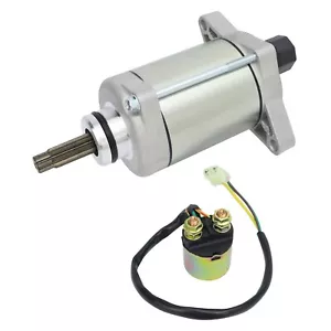 Starter & Relay for Honda Pioneer 500 SXS500M/SXS500M2 2015-2021 31200-HR0-F01 - Picture 1 of 6