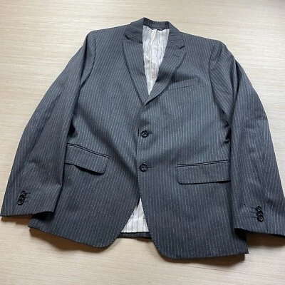 Traje Blazer Banana Republic Ajuste A Medida Vintage Y2K Abrigo Deportivo Rayas 38 Foto 1 de 4