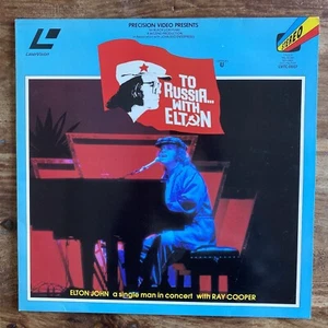 ELTON JOHN - TO RUSSIA WITH ELTON / MINT LASERDISC - Picture 1 of 2