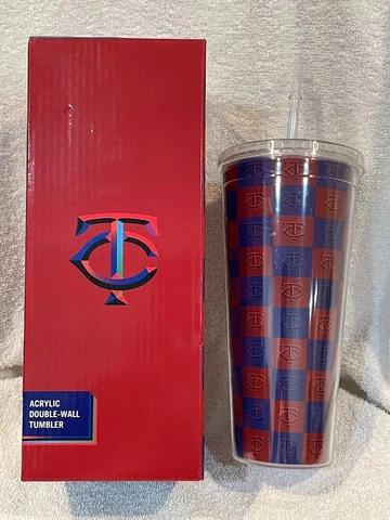 SWEET Minnesota Twins SGA Plastic Lidded Tumbler Cup, Byron Buxton, NEW IN BOX!! Cover