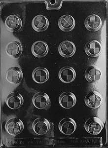 TRADITIONAL ROUND  1 1/8 DIA 5/8 DEEP  mold molds all occasion  x - Picture 1 of 1