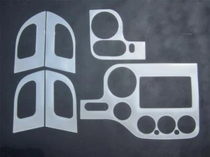 2003-2006 Ford Expedition XLT 4WD Dash Kit Trim Overlay Brushed Aluminum Look - Picture 1 of 12