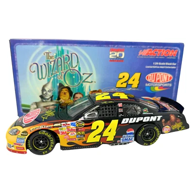 Acción Nascar #24 Jeff Gordon DuPont El Mago de Oz 2004 Chevy 1:24 Diecast Foto 1 de 4