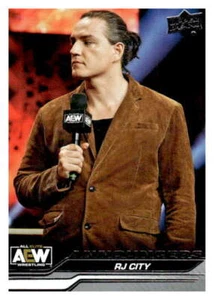 2024 Upper Deck AEW Wrestling #100 RJ City - Picture 1 of 2