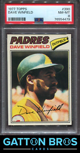 1977 Topps Dave Winfield #390 PSA 8 NM-MT