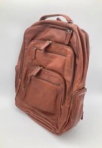 "Igor" Lederrucksack mit Laptop-Fach 18 Zoll Groß Damen und Herren - Bild 1 von 3