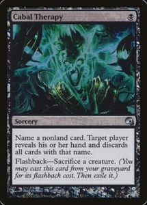 MTG Magic the Gathering Cabal Therapy (12/30) PDS Graveborn LP FOIL - Picture 1 of 1