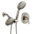 Proox Shower Faucet 10.07"X13.13" Single-Handle 6-Spray (Valve Included) Nickel
