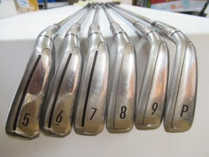 (Taylormade) Iron Set 6Piece M6 5-9,Pw Flex Stiff Shaft REAX 85 Steel Used Japan - Picture 1 of 24