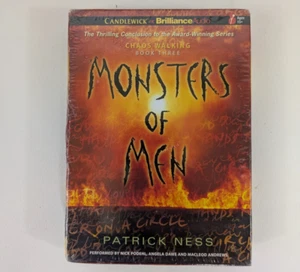 Monsters of Men Patrick Ness Audiobook CDs Chaos Walking Book 3 Sealed - Imagen 1 de 2