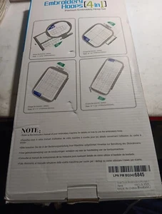 Aros bordados Sewtech 4 en 1 caja abierta envío gratuito B14 - Imagen 1 de 1