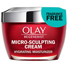 Olay Regenerist Micro-Sculpting Cream Face Moisturizer with Hyaluronic Acid & Ni