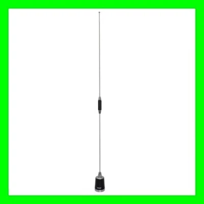 UHF 430-450, VHF 144-148 NMO Dual Band Antenna mobile ham 70cm 2 Meter Tram 1180 - Image 1 of 3