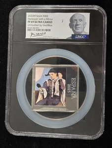 España - 2023M Grande Plata 50 Euros (Arlequín con Espejo) - NGC PF 69 UC - Imagen 1 de 5