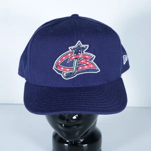 Chaquetas Colombus Azul New Era 59Fifty 5950 Sombrero Ajustado Azul Talla 8 1/8 NHL Hockey - Imagen 1 de 6