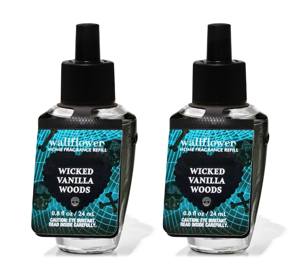 2 recambios Bath and Body Works Wallflowers Wicked Vanilla Woods Foto 1 de 1
