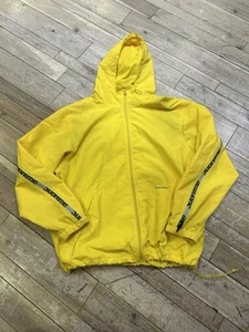 Size L - SUPREME REFLECTIVE ZIP HOODED JACKET YELLOW/ SS21 - Picture 1 of 10