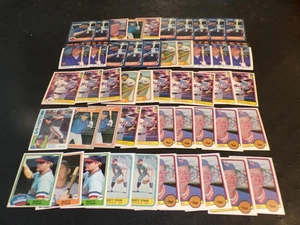 RUSTY STAUB - Huge 50-card lot! 1981 Topps-Fleer+! RANGERS-METS! - Picture 1 of 1