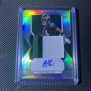 2024 National Treasures Football Malachi Corley True Silver RPA /35 - Bild 1 von 2
