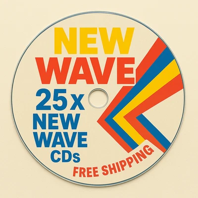 25 x New Wave CDs -80s Synth Pop Post Punk Alternative Rock Free NextDay UK P&P - Image 1 of 4