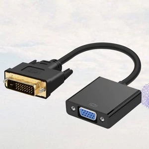 1080 P Men and Women DVI to VGA Cable for Computer Male Female Adapter - Afbeelding 1 van 12